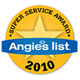 Angies List Super Service Award Winner 2010
